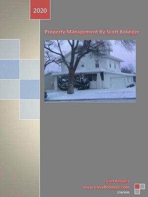 cover image of Property Management by Scott Bolinger